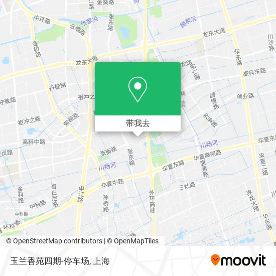 玉兰香苑四期-停车场地图