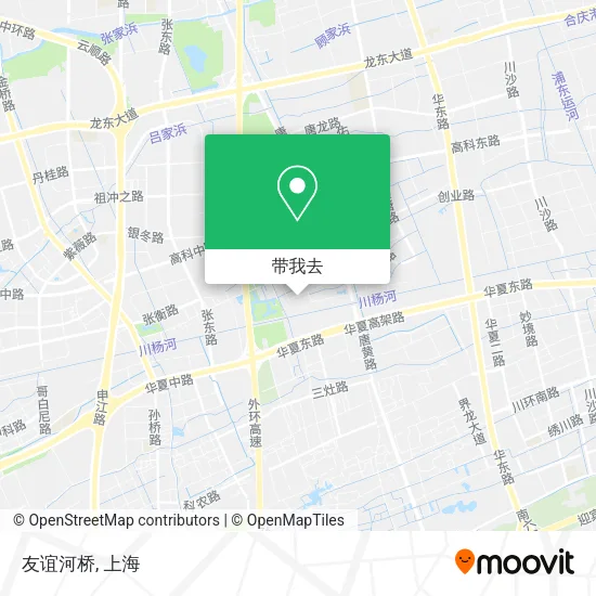 友谊河桥地图
