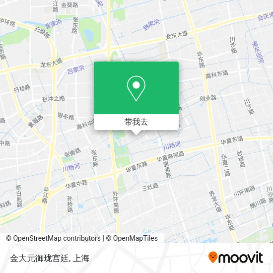 金大元御珑宫廷地图