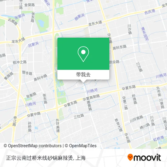 正宗云南过桥米线砂锅麻辣烫地图