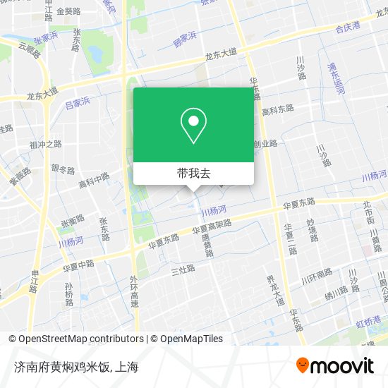 济南府黄焖鸡米饭地图