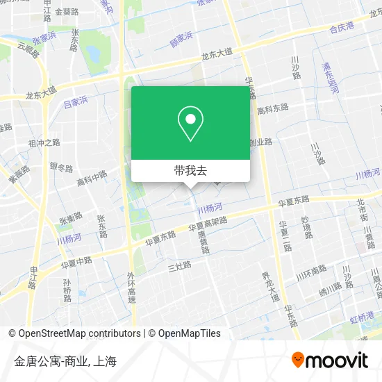 金唐公寓-商业地图