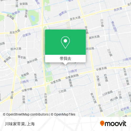 川味家常菜地图