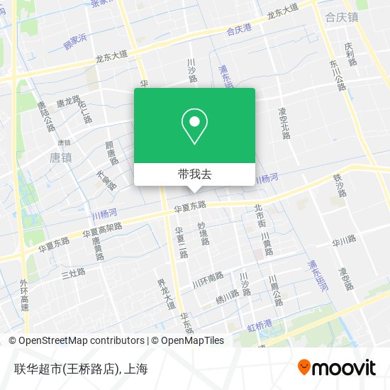 联华超市(王桥路店)地图