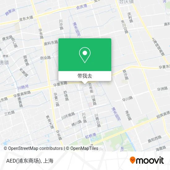 AED(浦东商场)地图