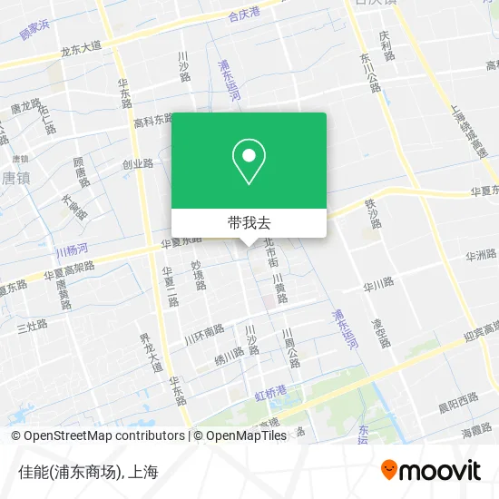佳能(浦东商场)地图