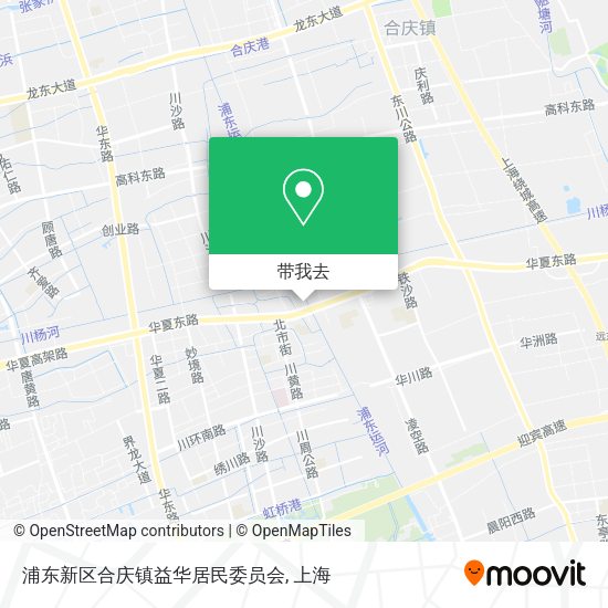 浦东新区合庆镇益华居民委员会地图