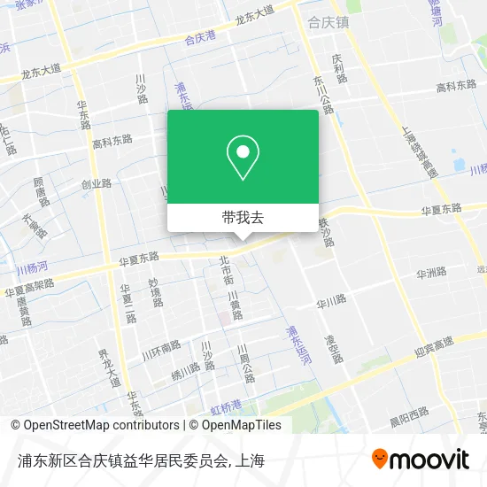 浦东新区合庆镇益华居民委员会地图