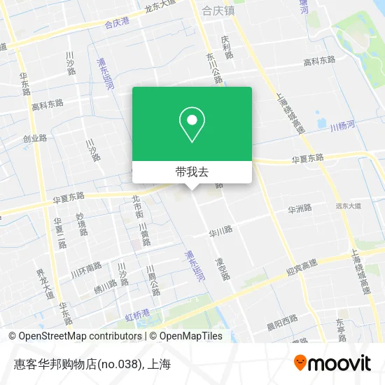 惠客华邦购物店(no.038)地图