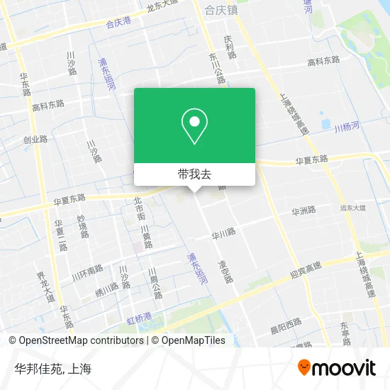 华邦佳苑地图