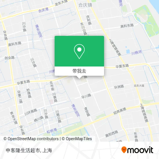 申客隆生活超市地图