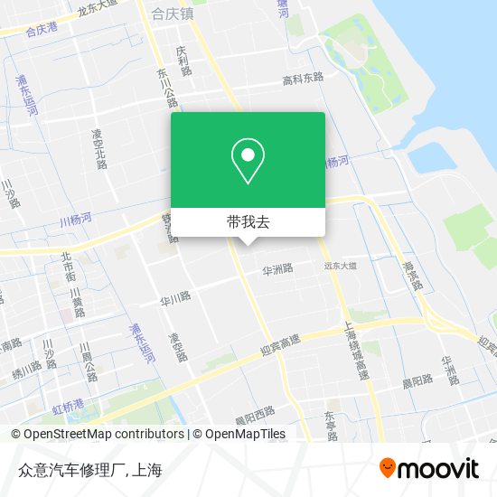 众意汽车修理厂地图