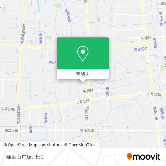福泉山广场地图