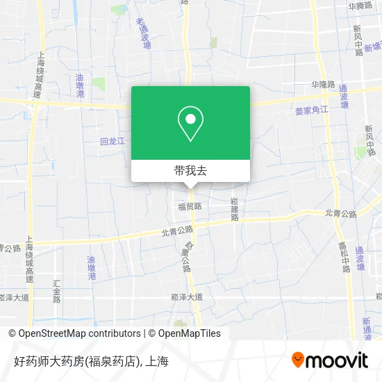 好药师大药房(福泉药店)地图