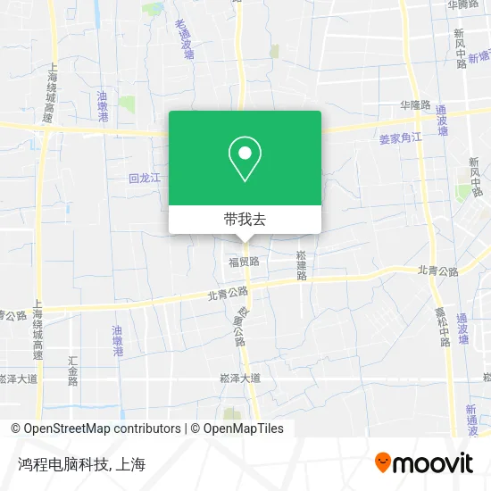 鸿程电脑科技地图