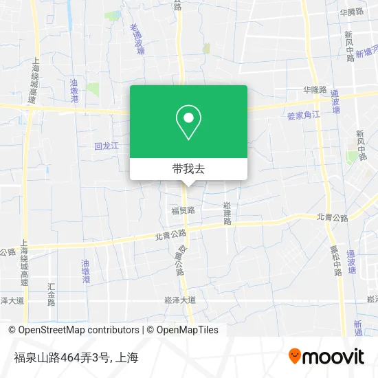 福泉山路464弄3号地图
