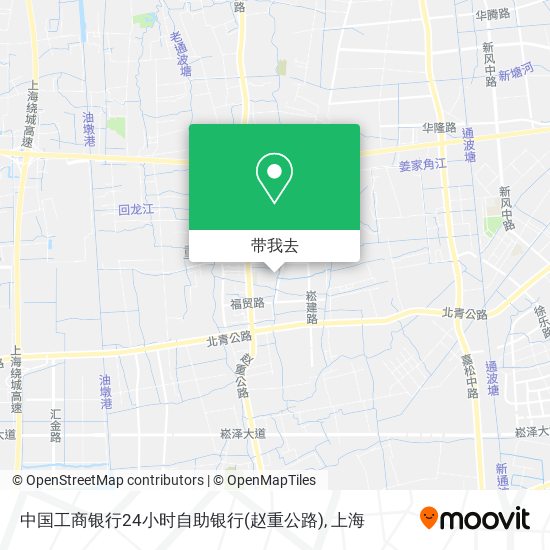 中国工商银行24小时自助银行(赵重公路)地图