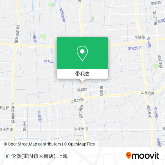 纽伦堡(重固镇大街店)地图
