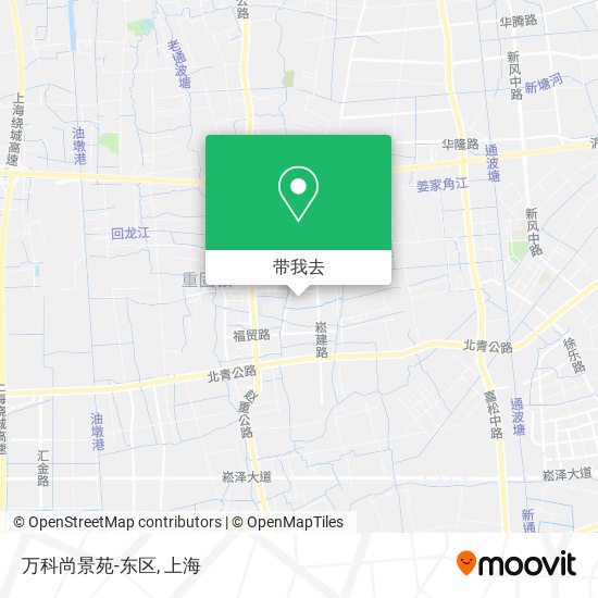 万科尚景苑-东区地图