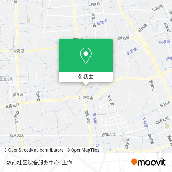 叙南社区综合服务中心地图