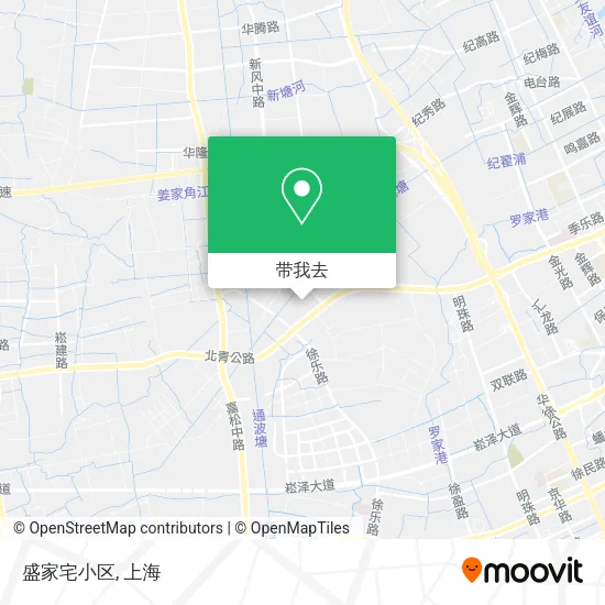 盛家宅小区地图