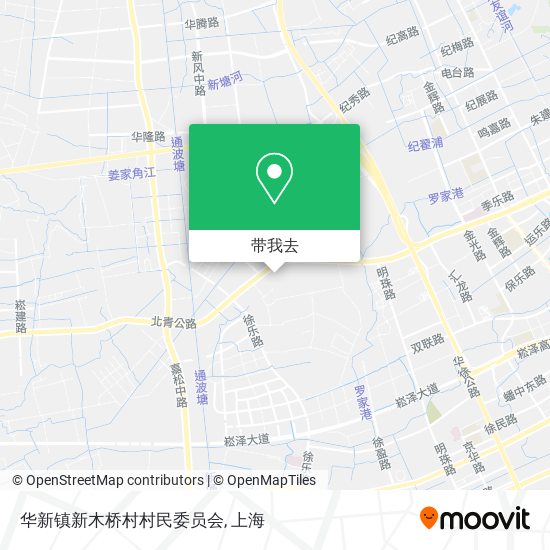 华新镇新木桥村村民委员会地图