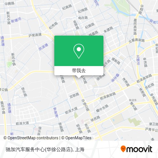 驰加汽车服务中心(华徐公路店)地图