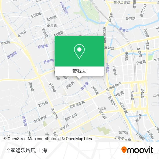 全家运乐路店地图