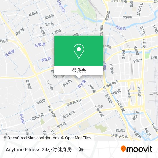 Anytime Fitness 24小时健身房地图