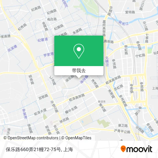 保乐路660弄21幢72-75号地图
