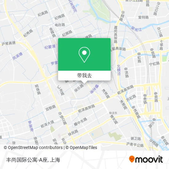 丰尚国际公寓-A座地图