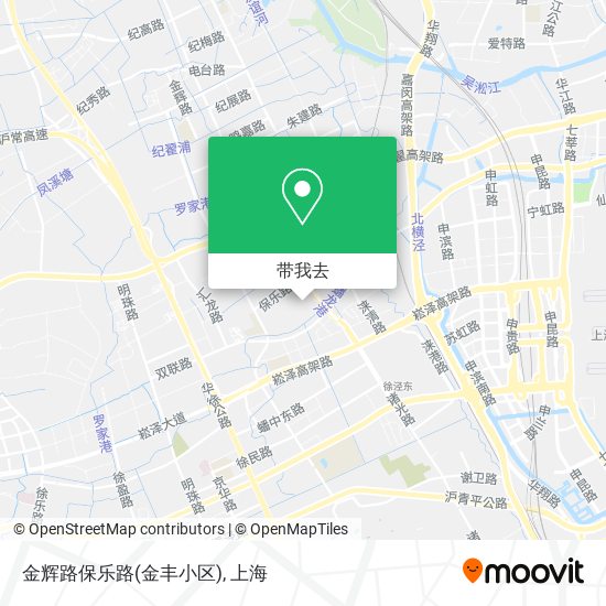 金辉路保乐路(金丰小区)地图