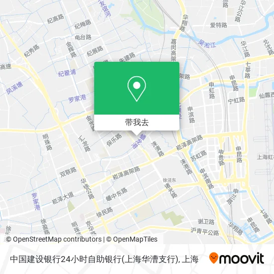中国建设银行24小时自助银行(上海华漕支行)地图