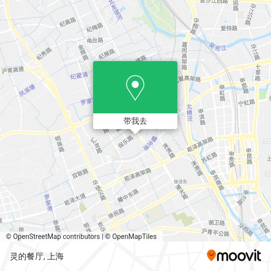 灵的餐厅地图