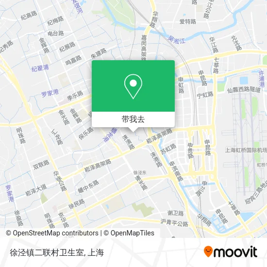 徐泾镇二联村卫生室地图