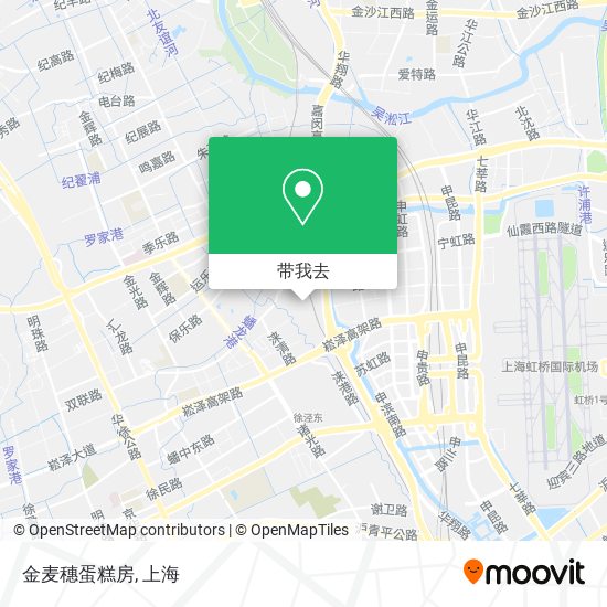 金麦穗蛋糕房地图