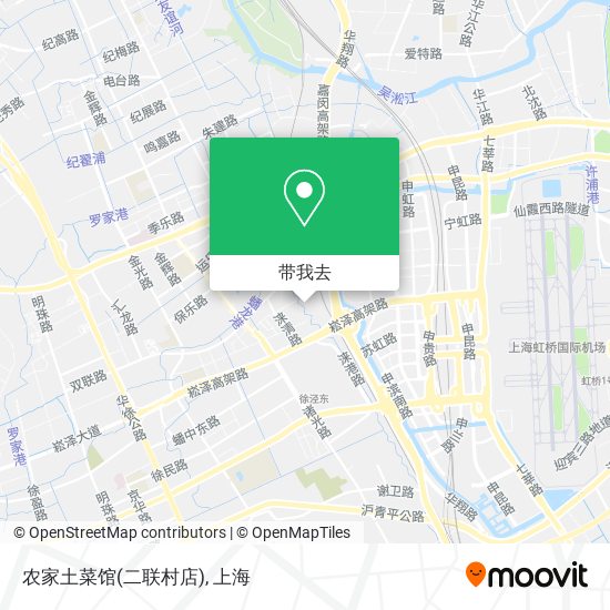 农家土菜馆(二联村店)地图