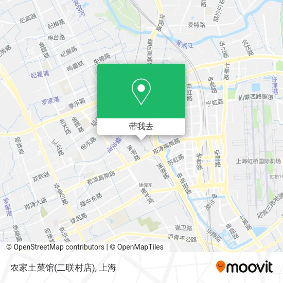农家土菜馆(二联村店)地图