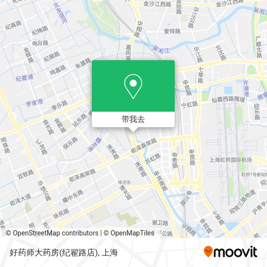 好药师大药房(纪翟路店)地图