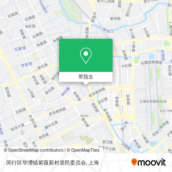 闵行区华漕镇紫薇新村居民委员会地图