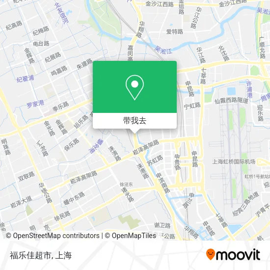 福乐佳超市地图