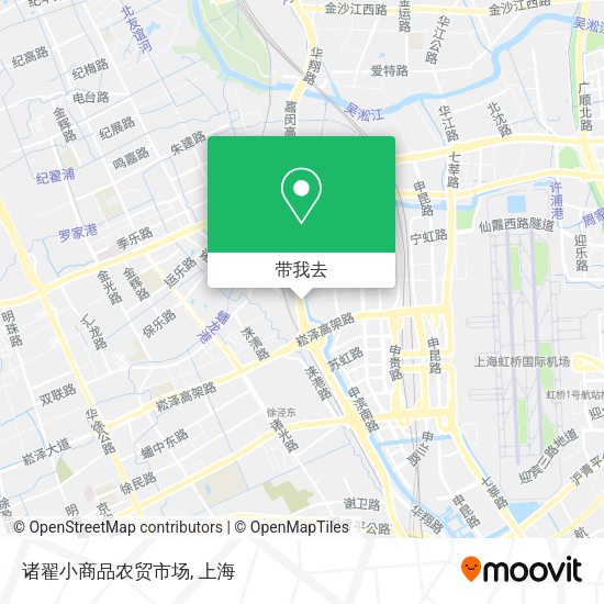 诸翟小商品农贸市场地图