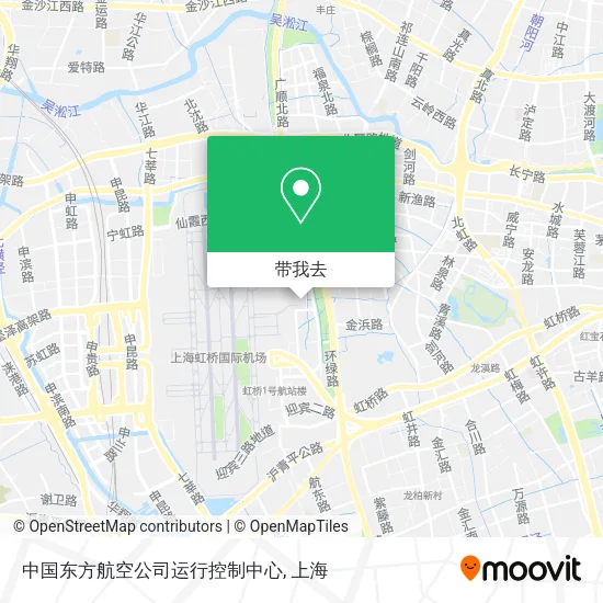 中国东方航空公司运行控制中心地图