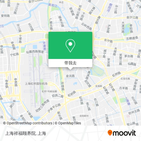 上海祥福颐养院地图