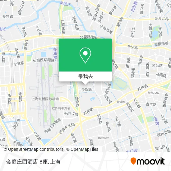 金庭庄园酒店-8座地图