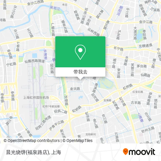 晨光烧饼(福泉路店)地图