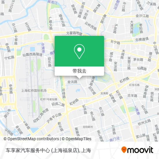 车享家汽车服务中心 (上海福泉店)地图