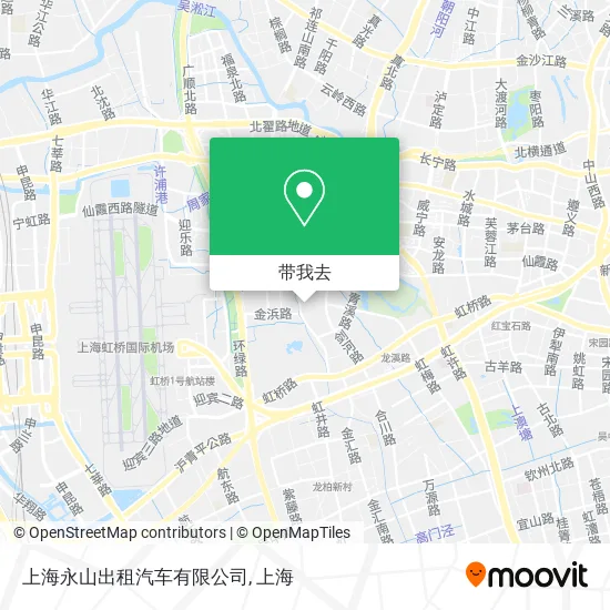 上海永山出租汽车有限公司地图