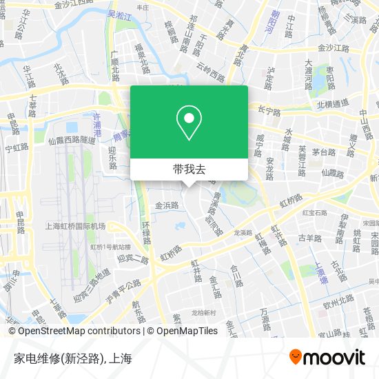 家电维修(新泾路)地图