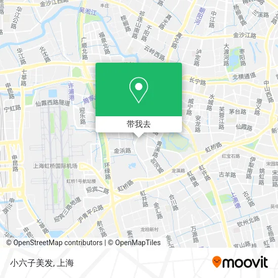 小六子美发地图